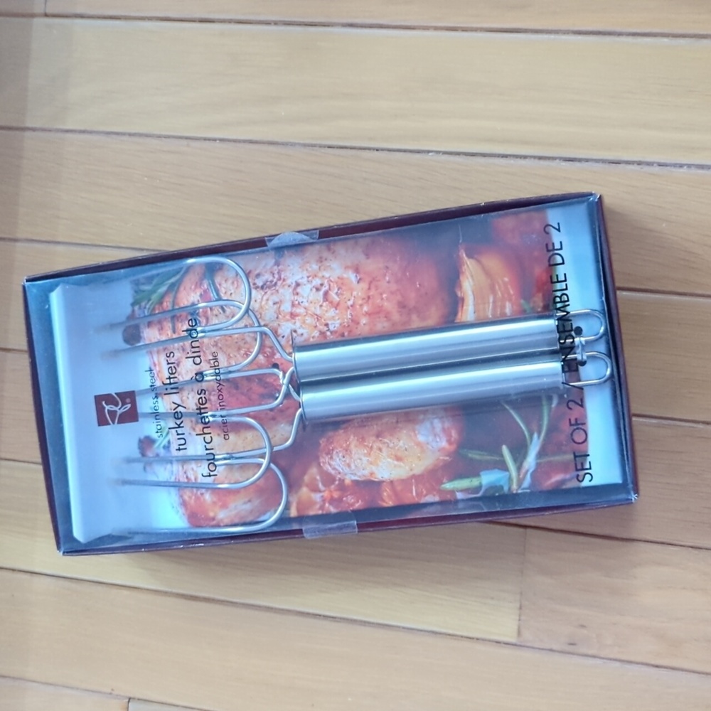 Stainless Steel Turkey Lifters